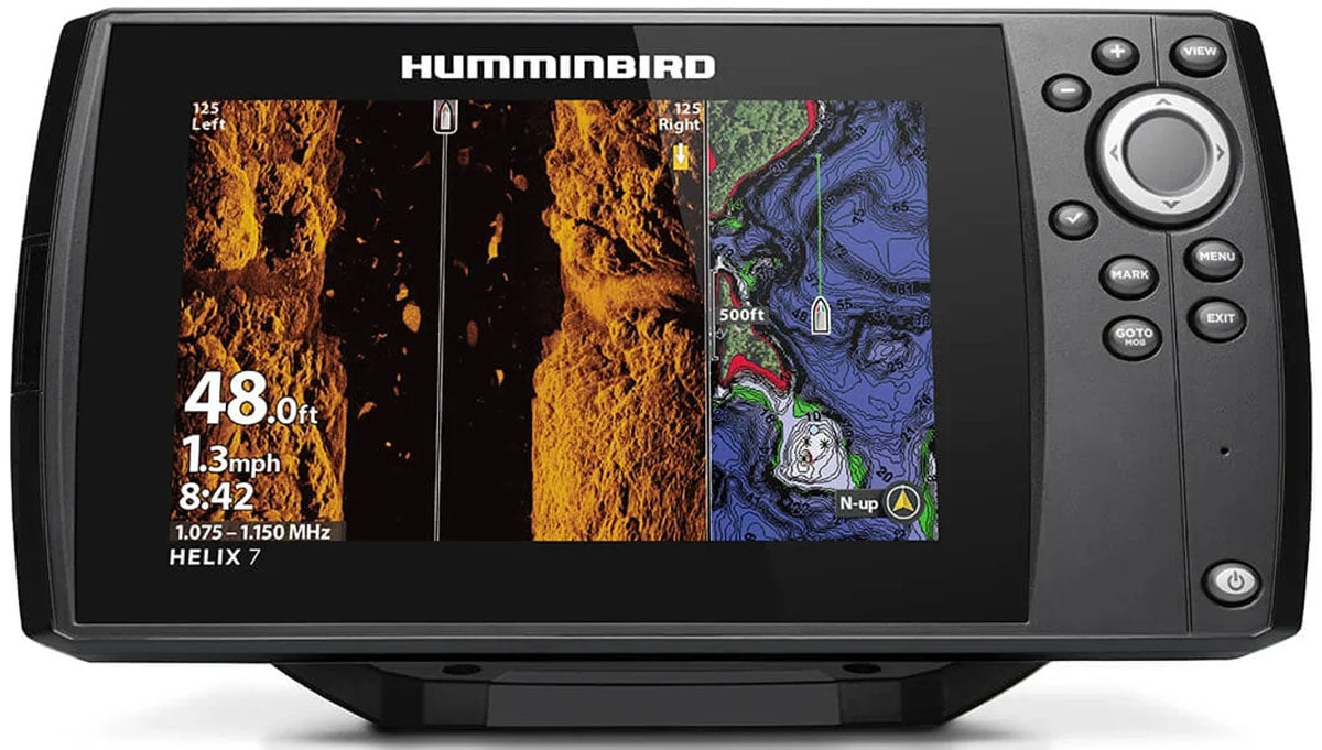 Helix 7 Mega SI GPS G4 Fishfinder with LakeMaster Canada Card