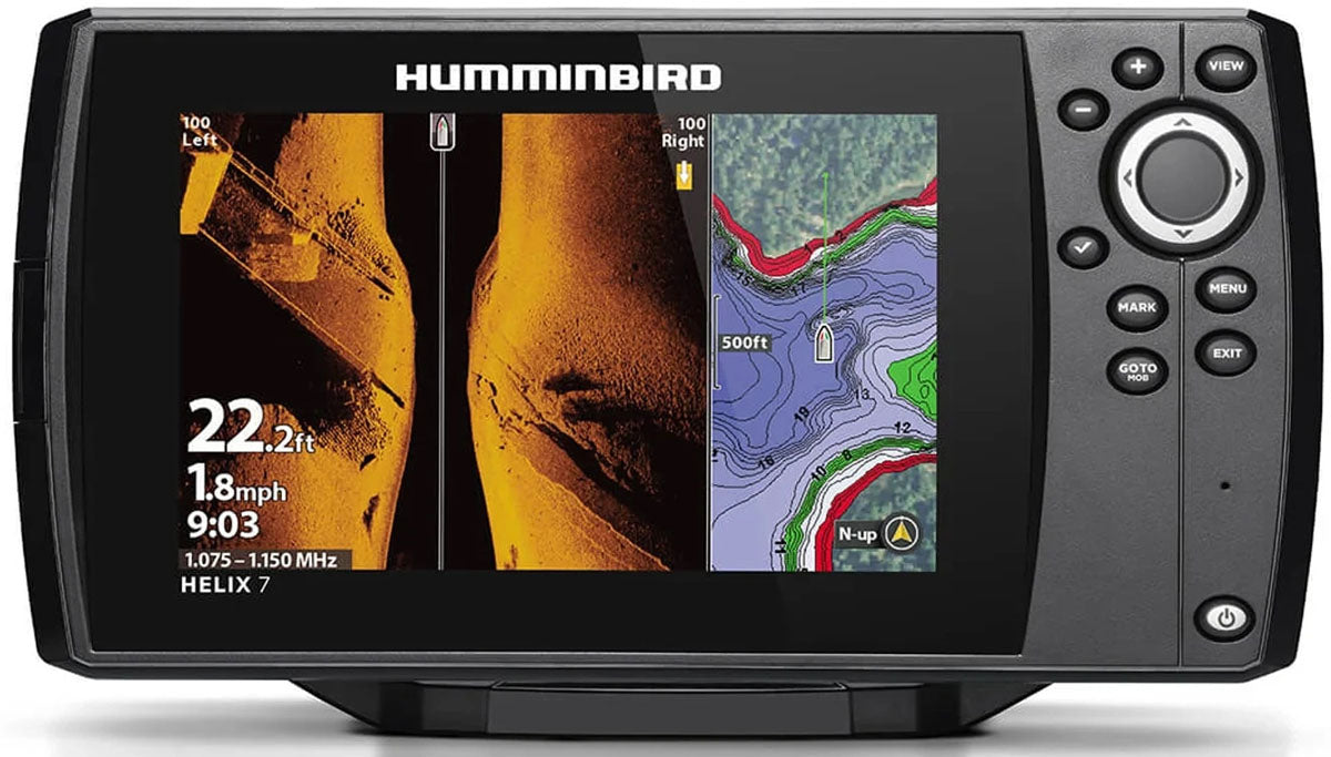 Helix 7 Mega SI GPS G4 Fishfinder with LakeMaster Canada Card