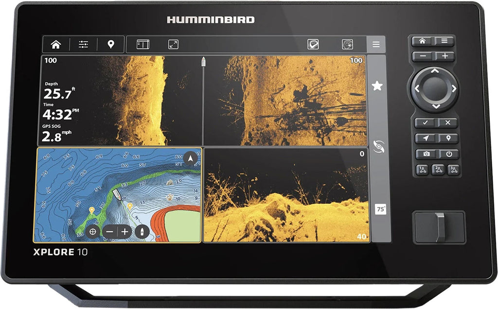 Xplore 10 Cmsi+ Fishfinder with Transducer