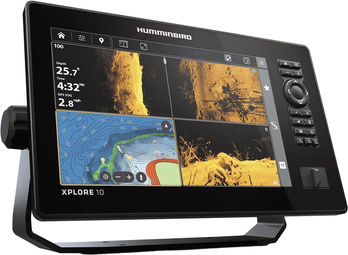 Xplore 10 Cmsi+ Fishfinder with Transducer