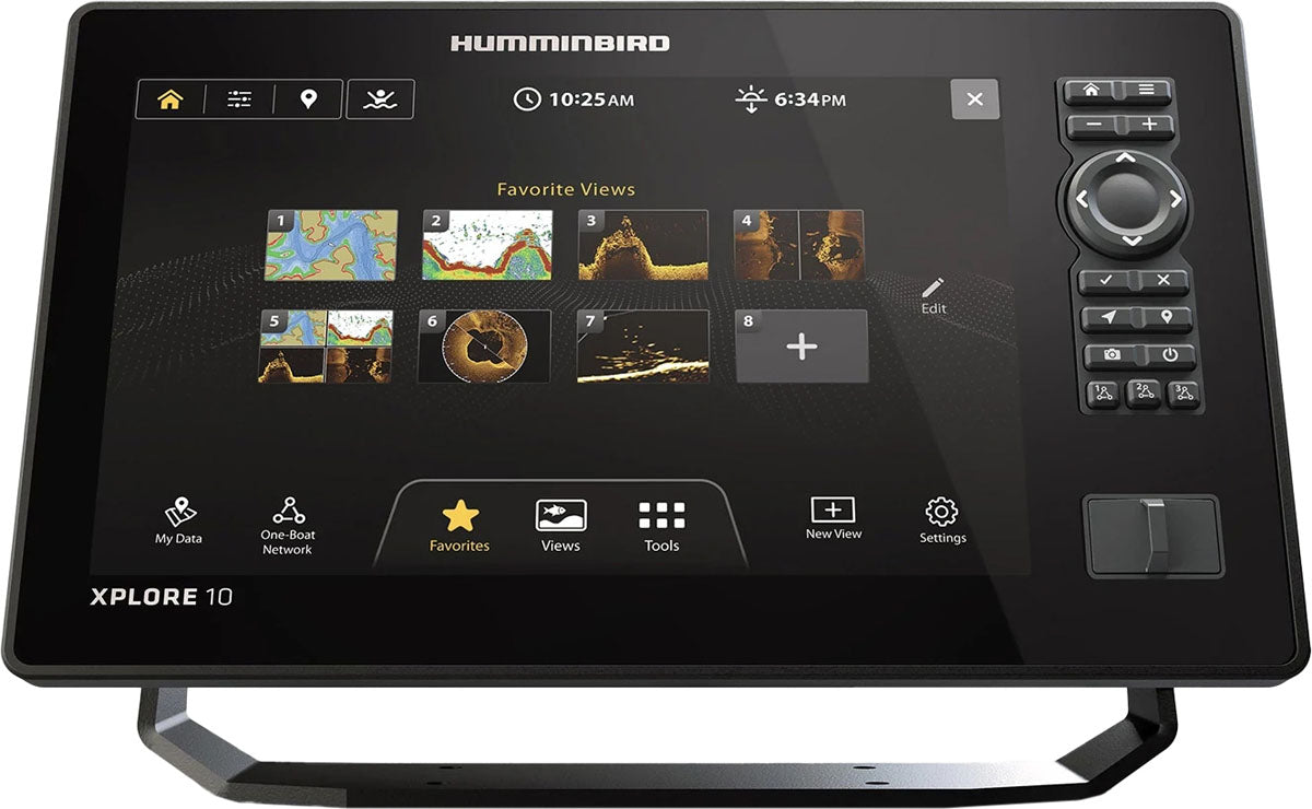 Xplore 10 Cmsi+ Fishfinder with Transducer