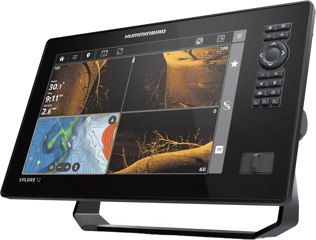 Xplore 12 Cmsi+ Fishfinder with Transducer
