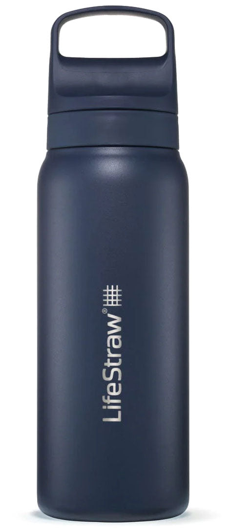 Go Stainless Steel Water Bottle and Filter - 700 ml