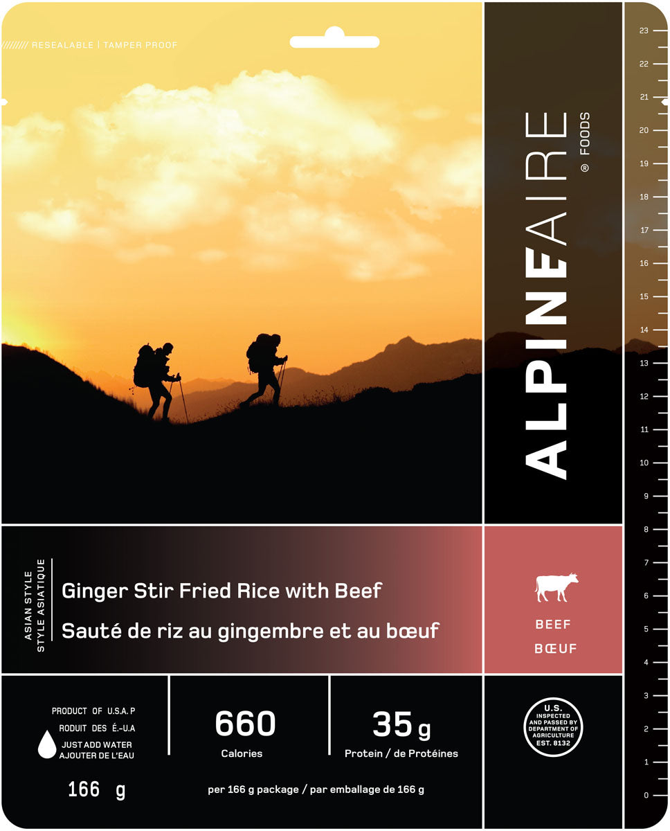 Ginger Stir Fried Rice with Beef