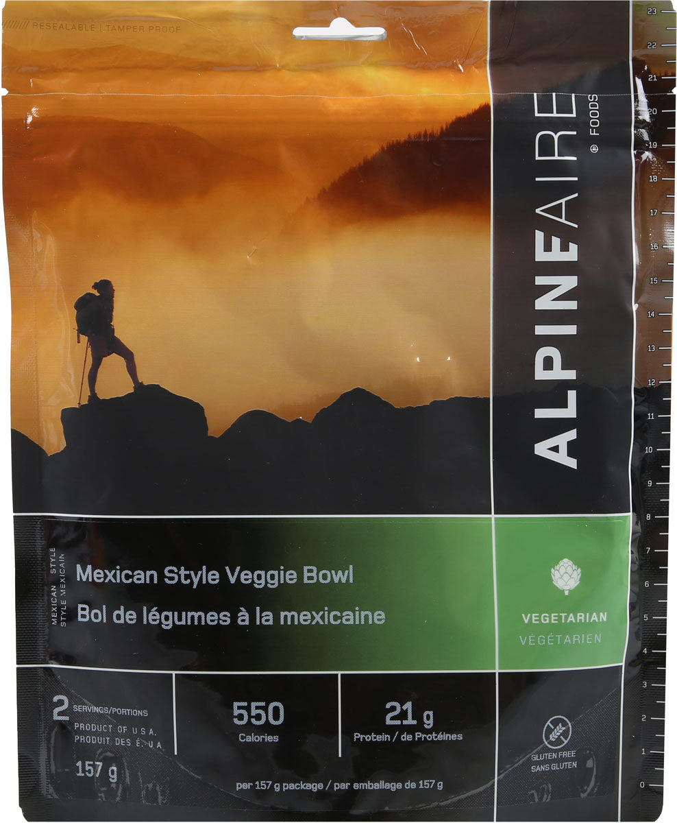 Mexican Style Veggie Bowl with Rice And Beans 