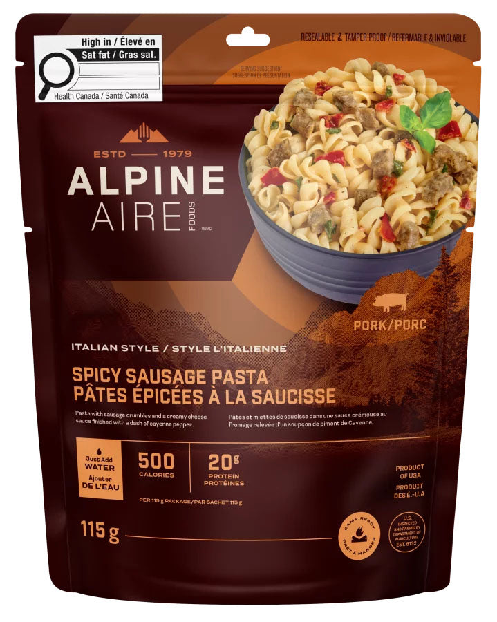 Spicy Sausage Pasta 
