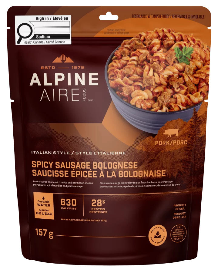 Spicy Sausage Bolognese 
