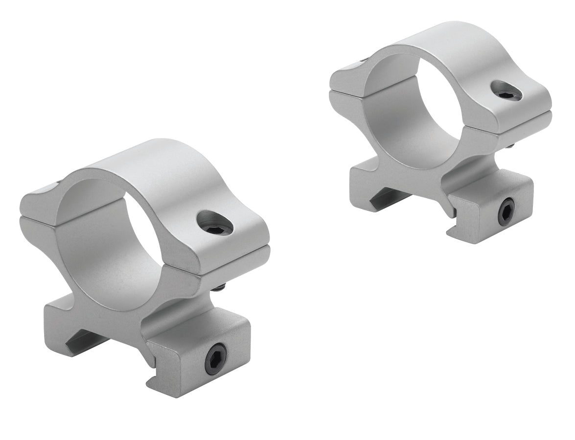 Rifleman Detachable Scope Rings - Medium - Silver - 1 in.