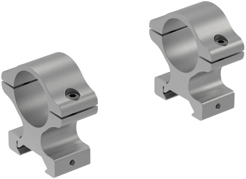 Rifleman Detachable Scope Rings - High - Silver - 1 in.