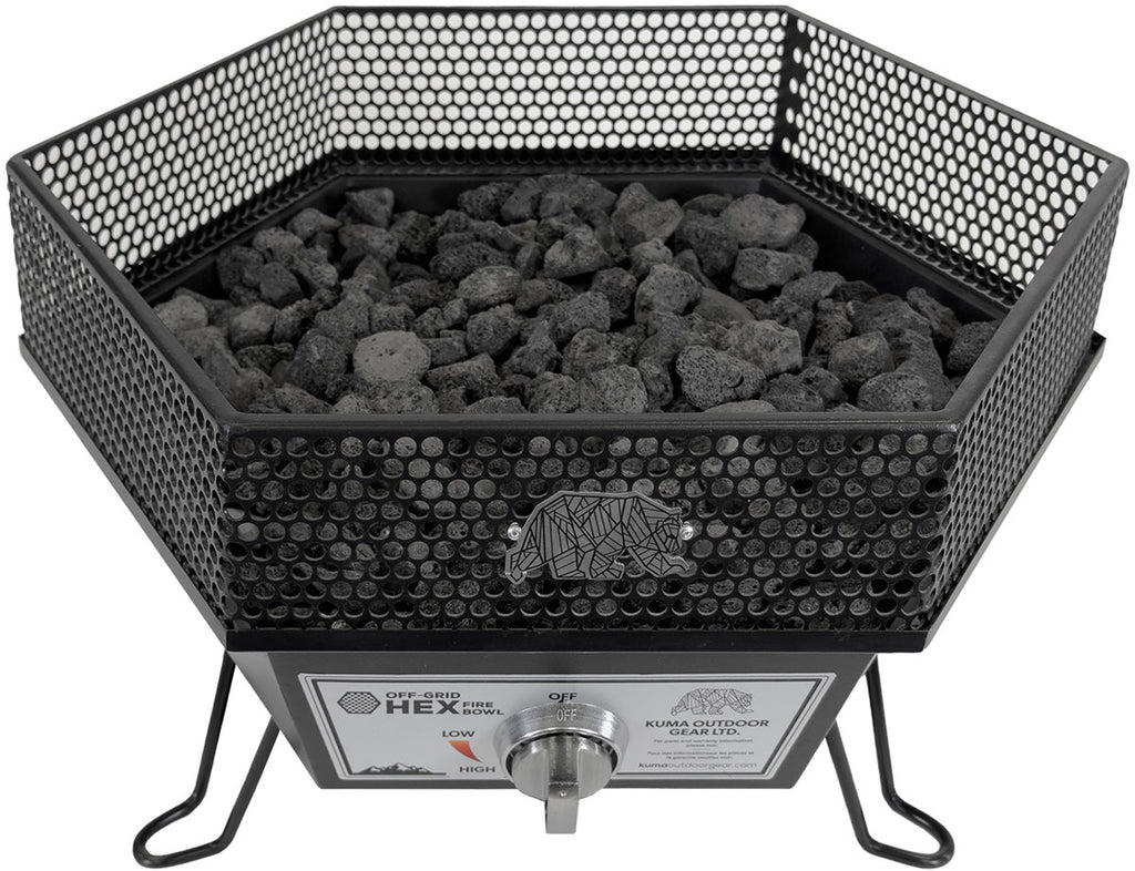 Off Grid Hex Fire Pit