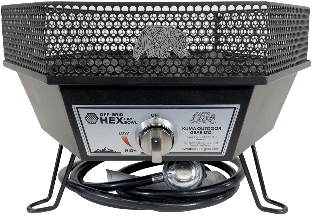 Off Grid Hex Fire Pit