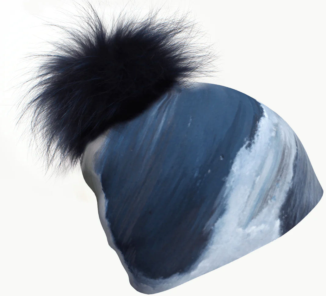 Golden Sea Pompom Tuque - Women's 