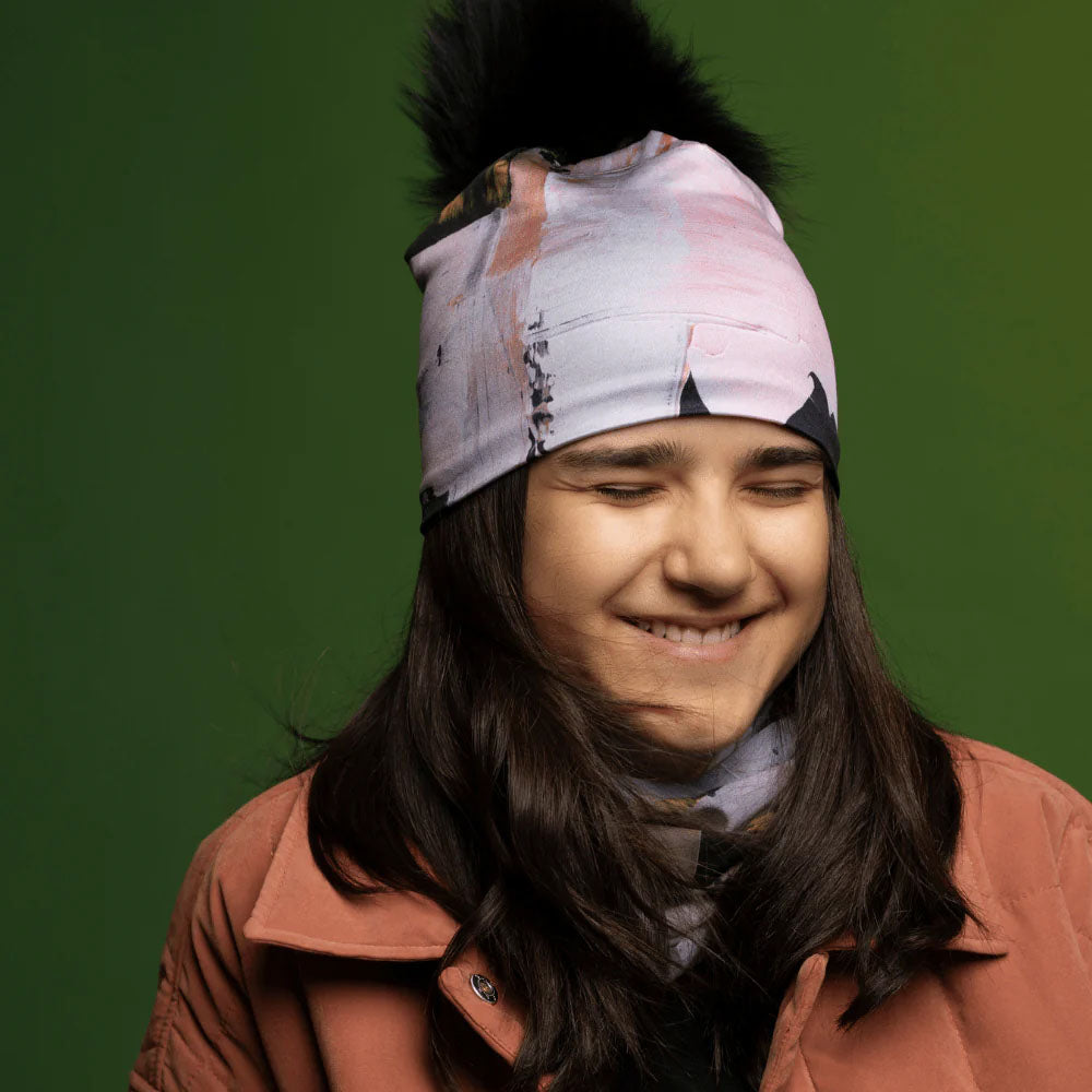 Modern Quilt Tuque - Women's