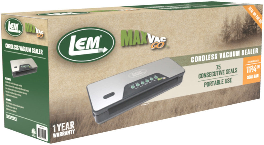 MaxVac Go Cordless Vacuum Sealer
