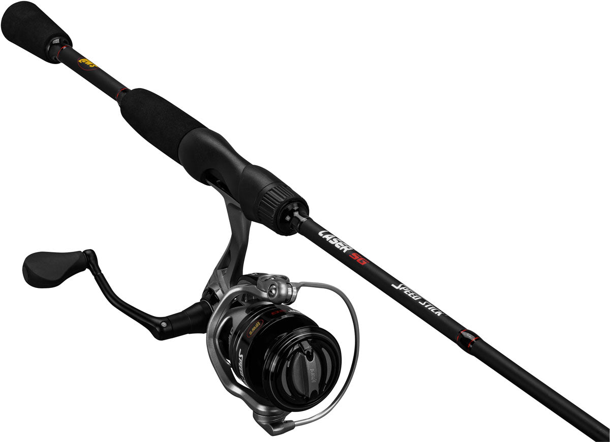 Laser SG Spinning Rod and Reel Combo - 2 pcs
