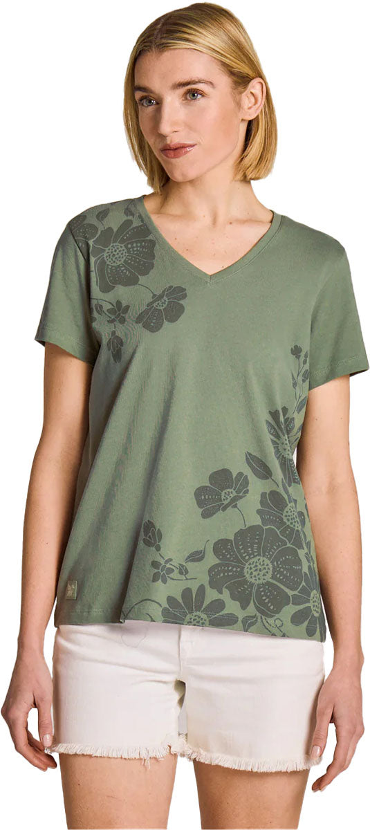 Climbing Flower Vines T-Shirt - Women's