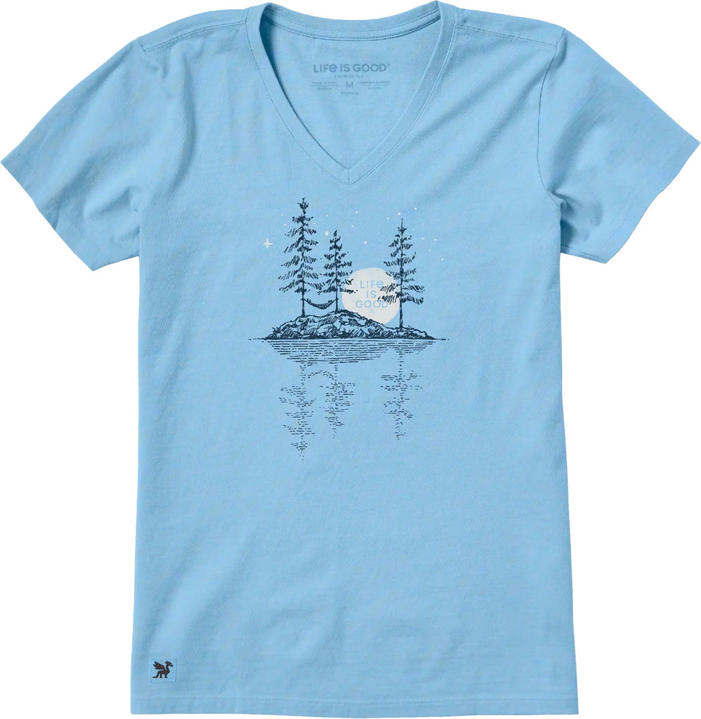 Hammock Island Sketch T-Shirt- Women's