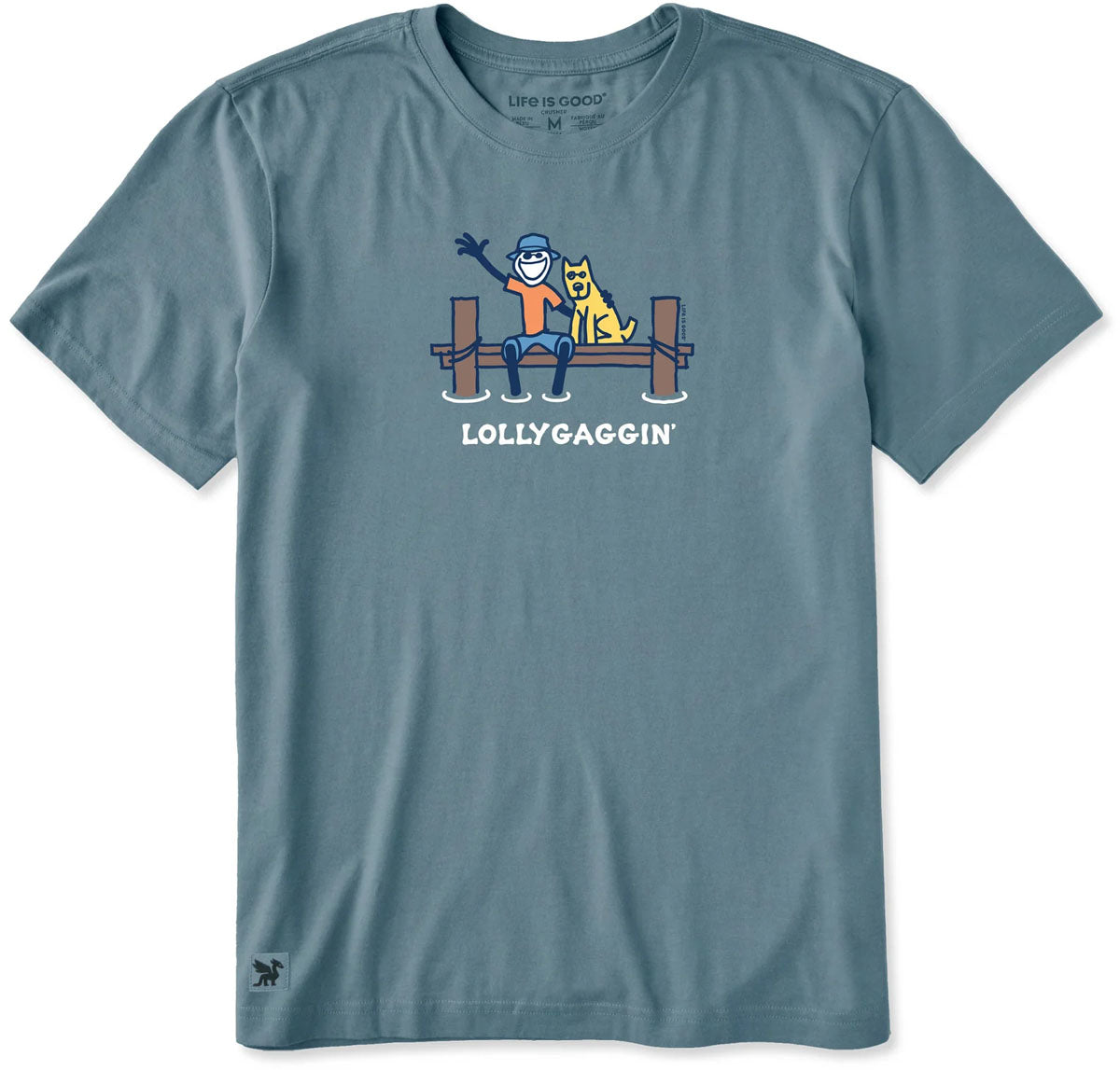 Lollygaggin' Jake and Rocket Dock T-Shirt - Men's