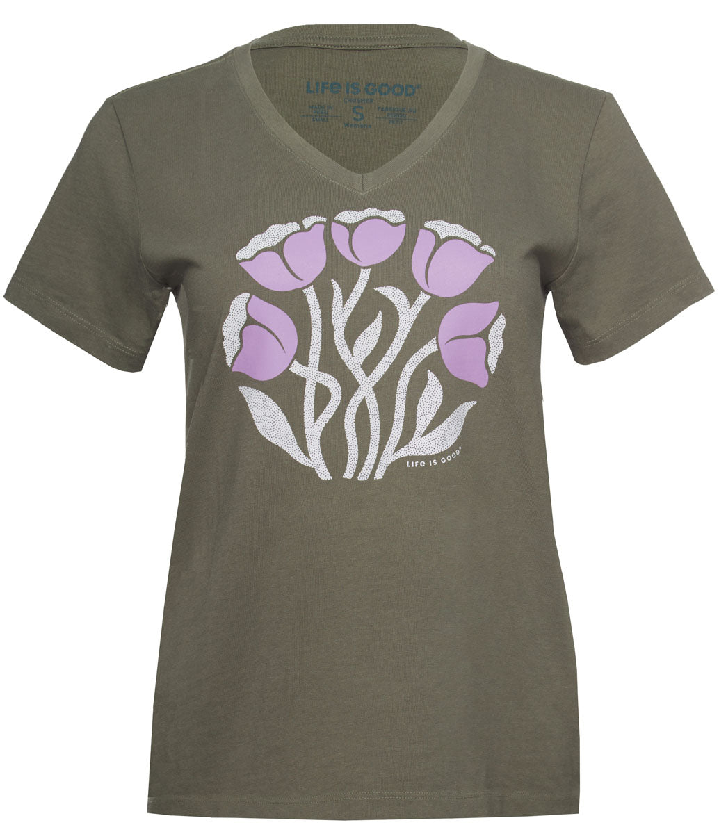Tulip Circle T-Shirt - Women's