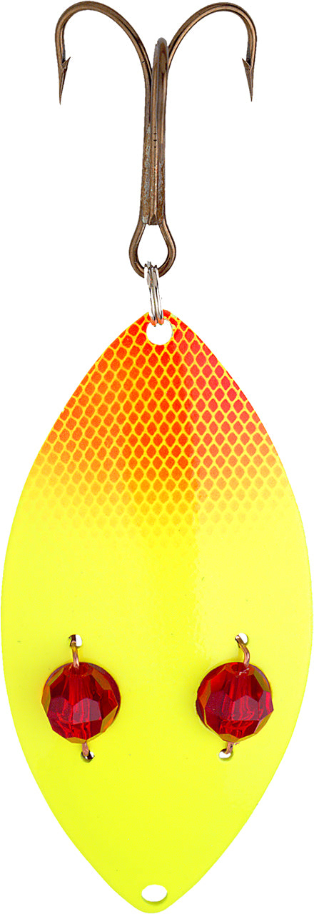 Red Flash Wiggler Spoon - 3 in. 