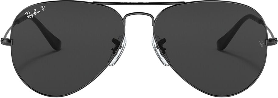 Aviator Total Black Polarized Sunglasses