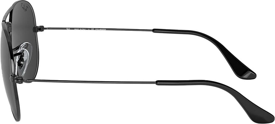 Aviator Total Black Polarized Sunglasses