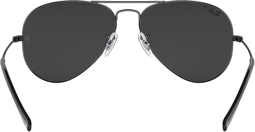 Aviator Total Black Polarized Sunglasses
