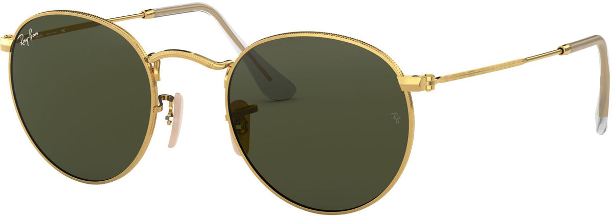 Round Metal Polarized Sunglasses 