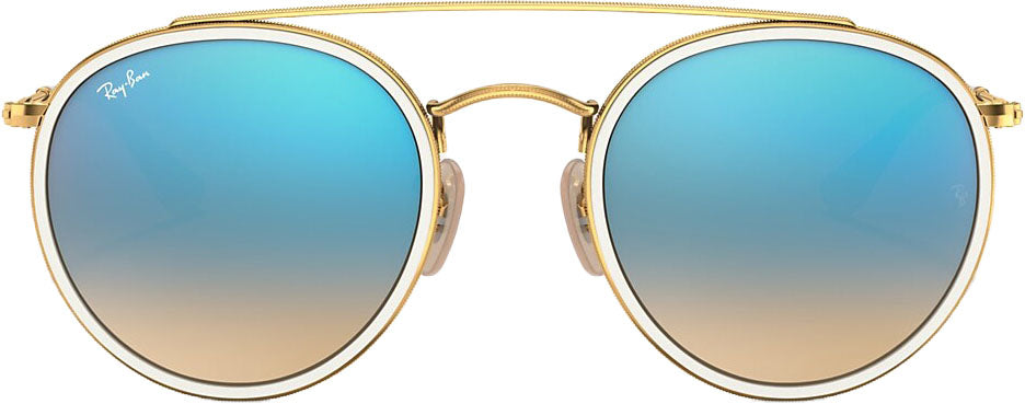 Round Double Bridge Sunglasses