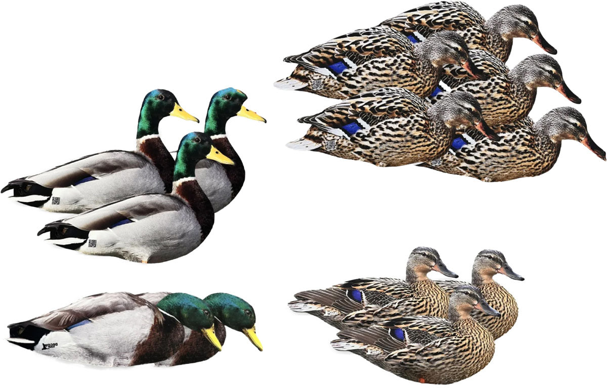 Mallard Duck Stakes Decoys - 13/PK