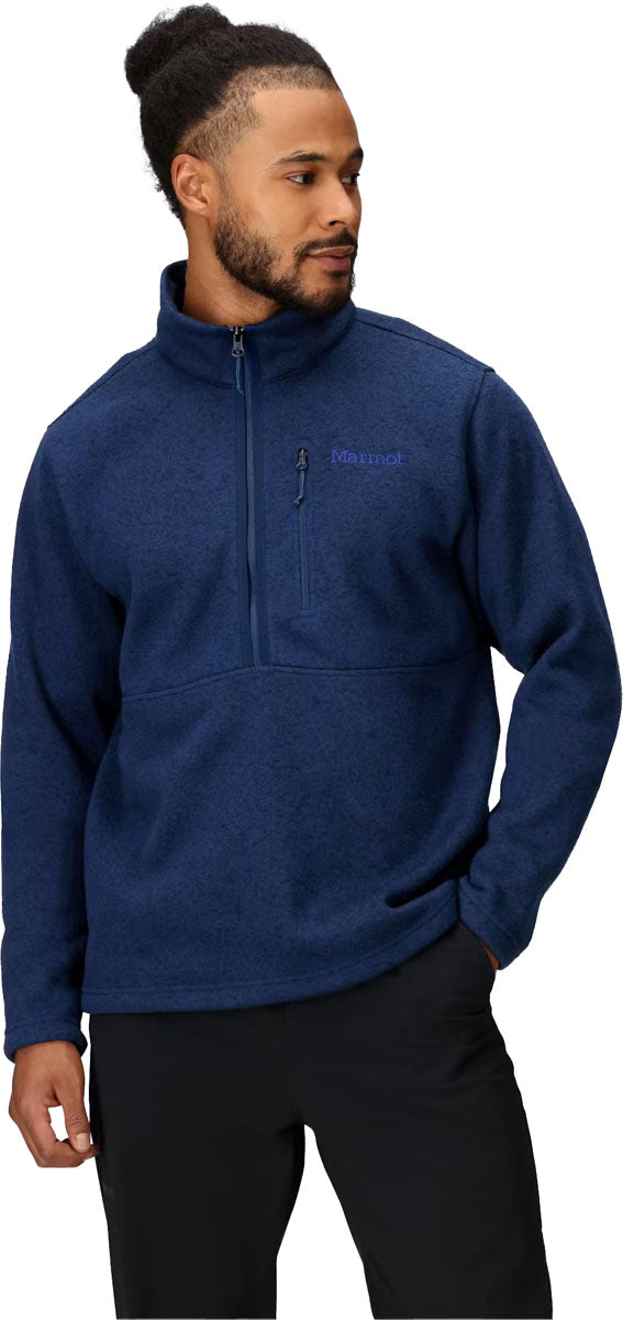 Drop Line Long Sleeve Half Zip - Men's 