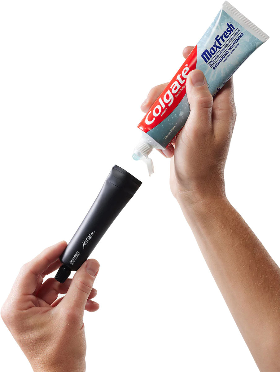 Refillable Toothpaste Tubes - 2/PK