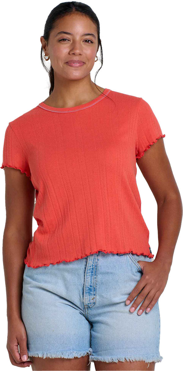 Foothill Pointelle T-Shirt - Women's 