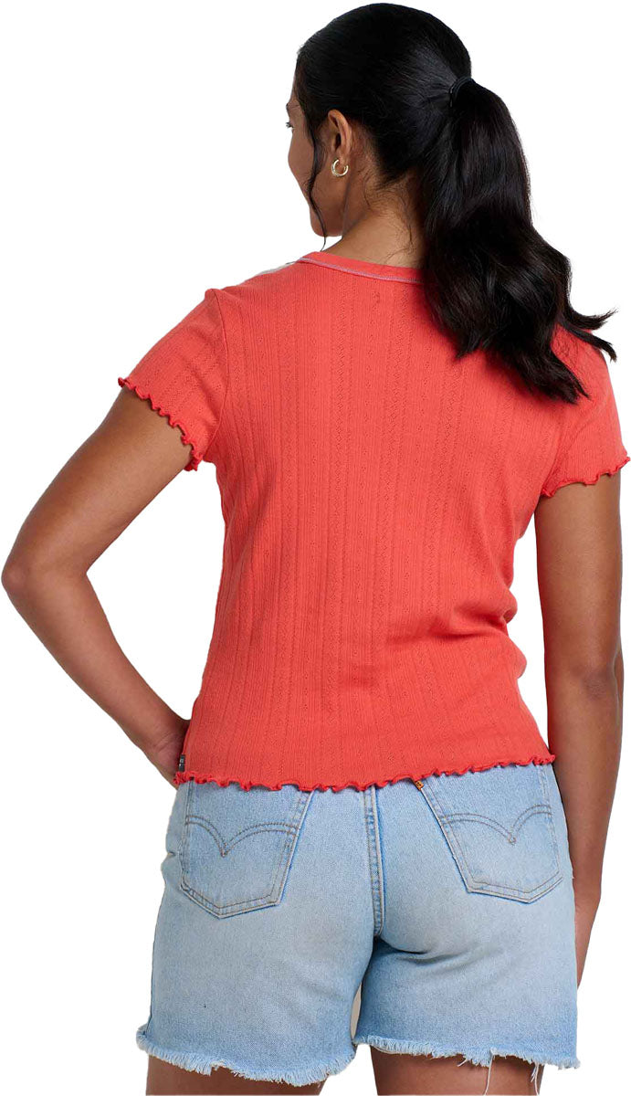 Foothill Pointelle T-Shirt - Women's 