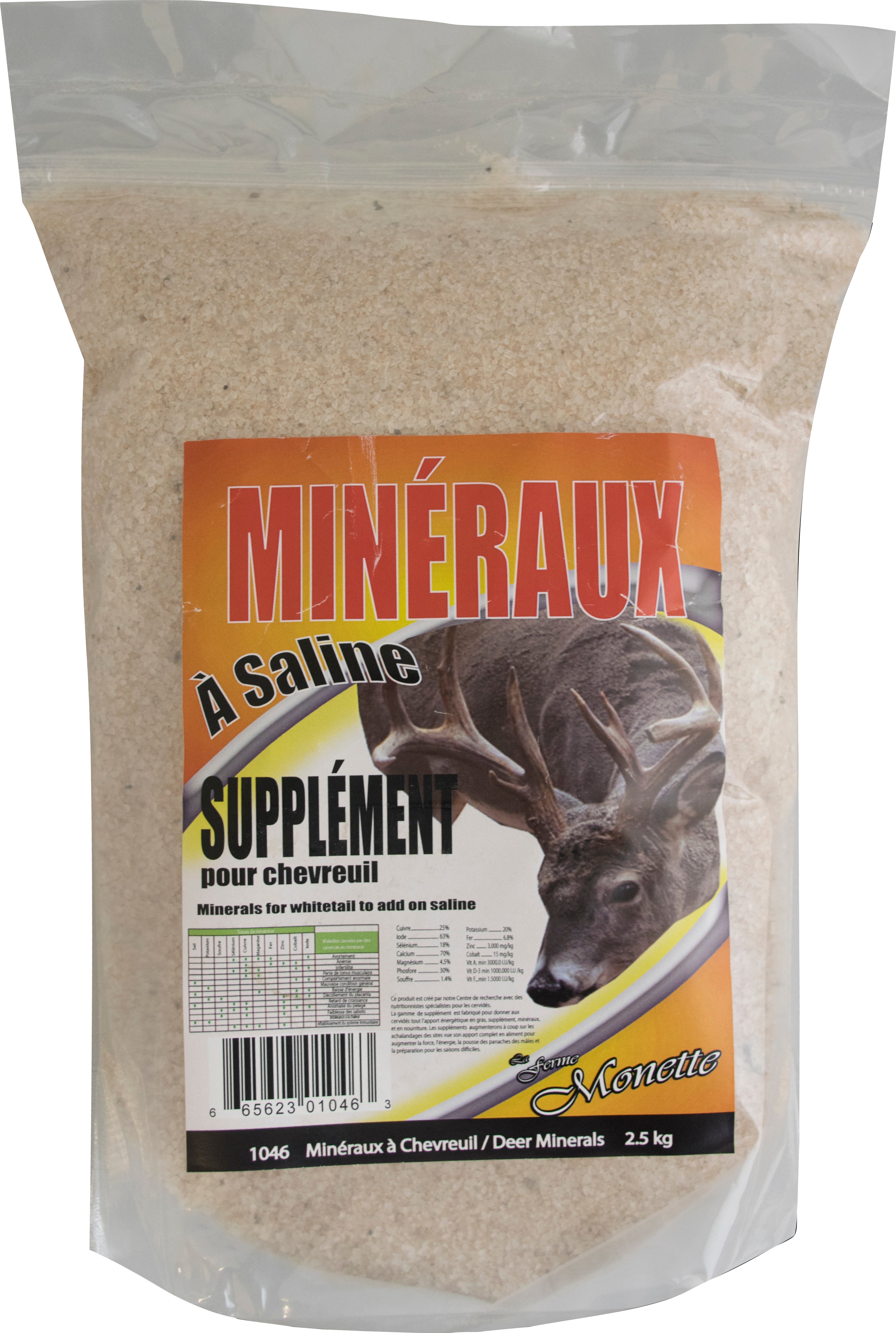 Deer Minerals - 2.5 kg