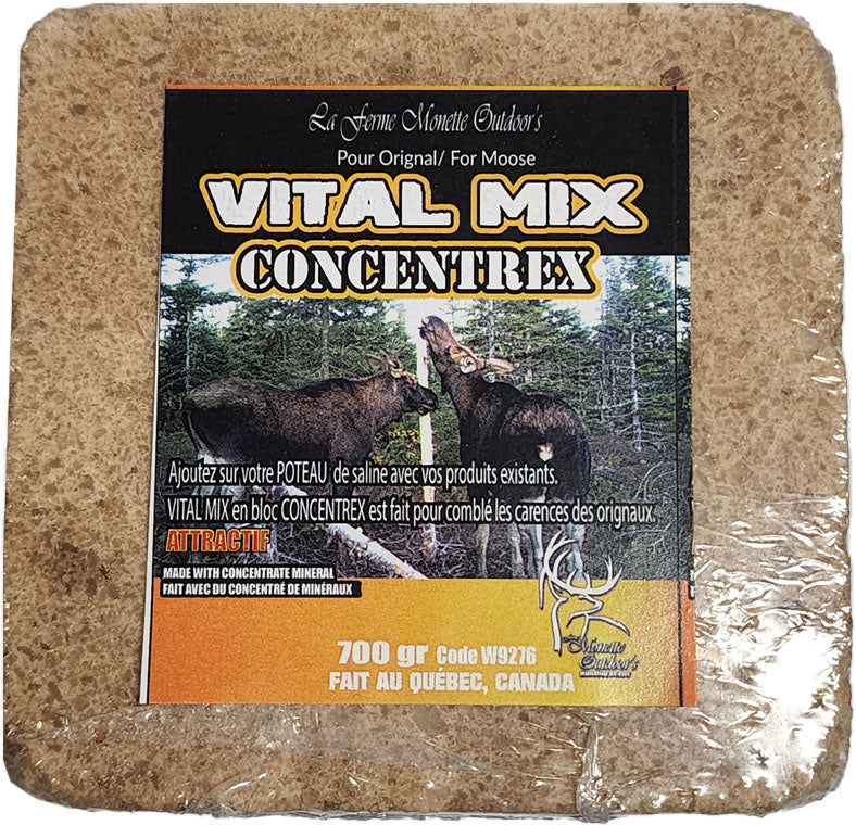 Vital Mix Concentrex Moose Minerals Block - 700 g