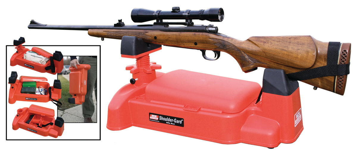 Shoulder-Guard Rifle Rest Recoil Reducing Rest