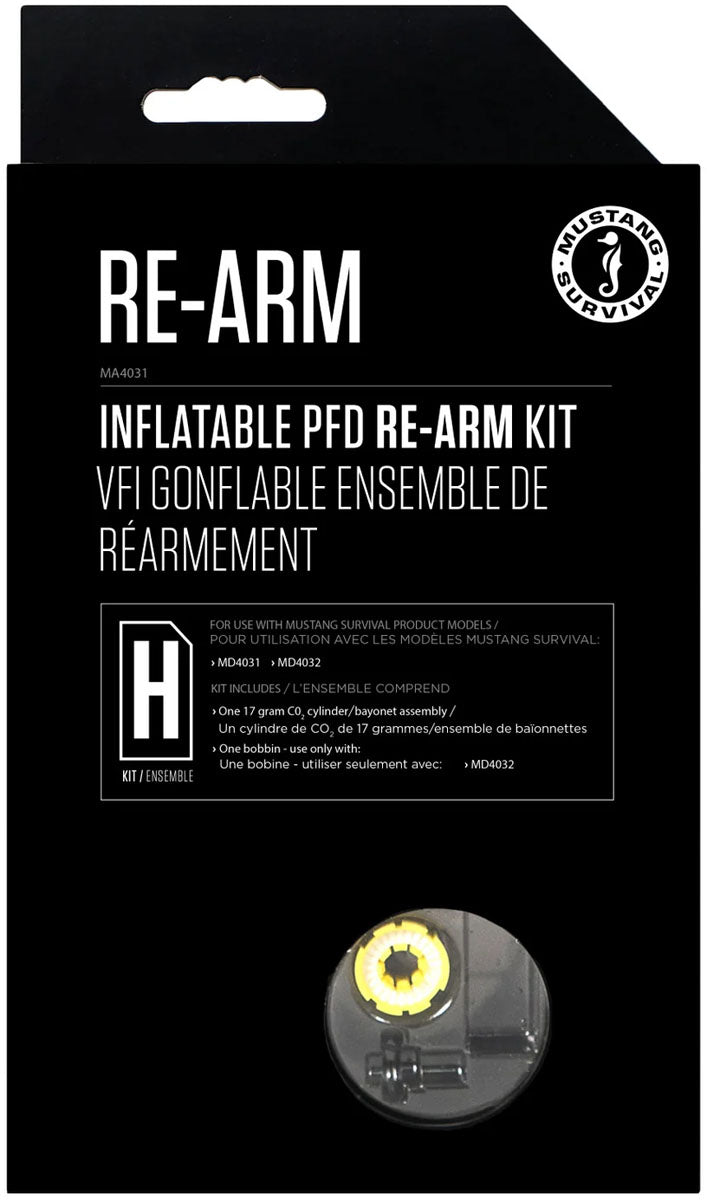 Inflatable PFD Re-Arm Kit H