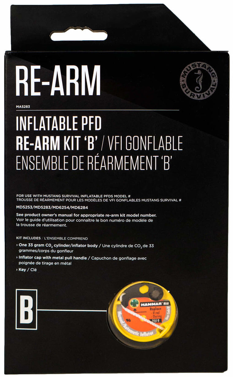 Inflatable PFD Re-Arm Kit B