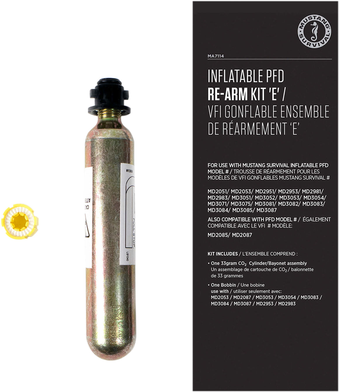 Inflatable PFD Re-Arm Kit E