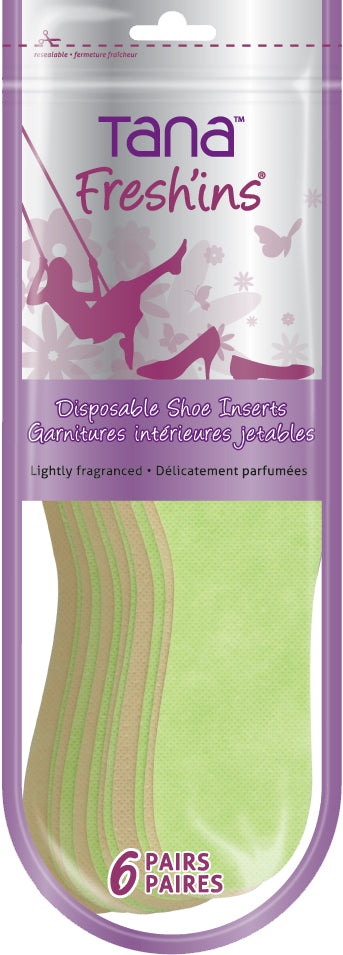 Fresh'ins Insoles - 6 Pairs