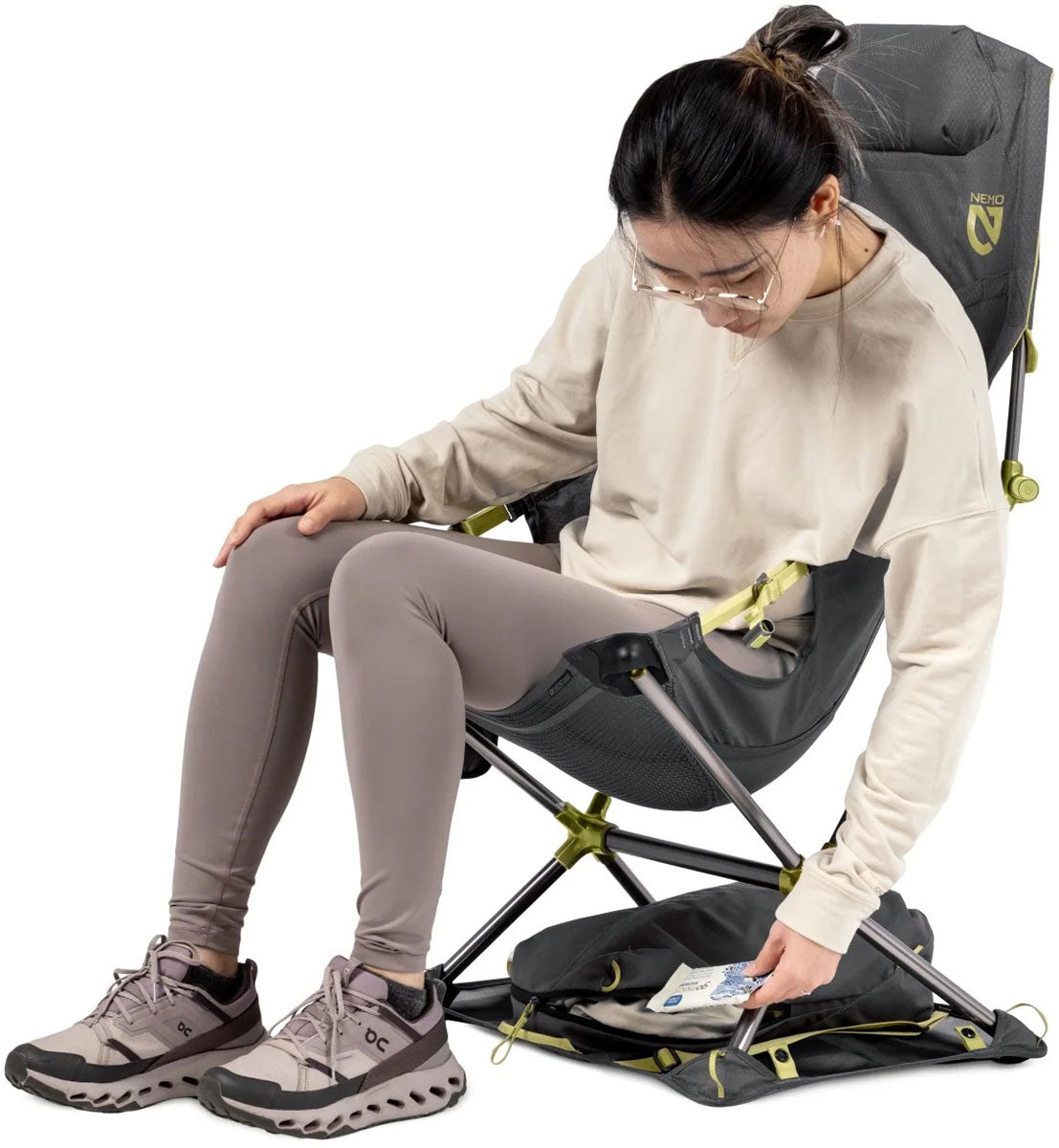 Satellite Reclining Folding Chair