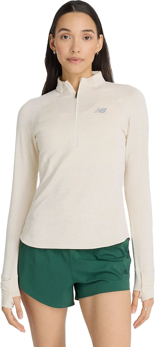 Athletics Heat Grid Long Sleeve Half Zip - Women's