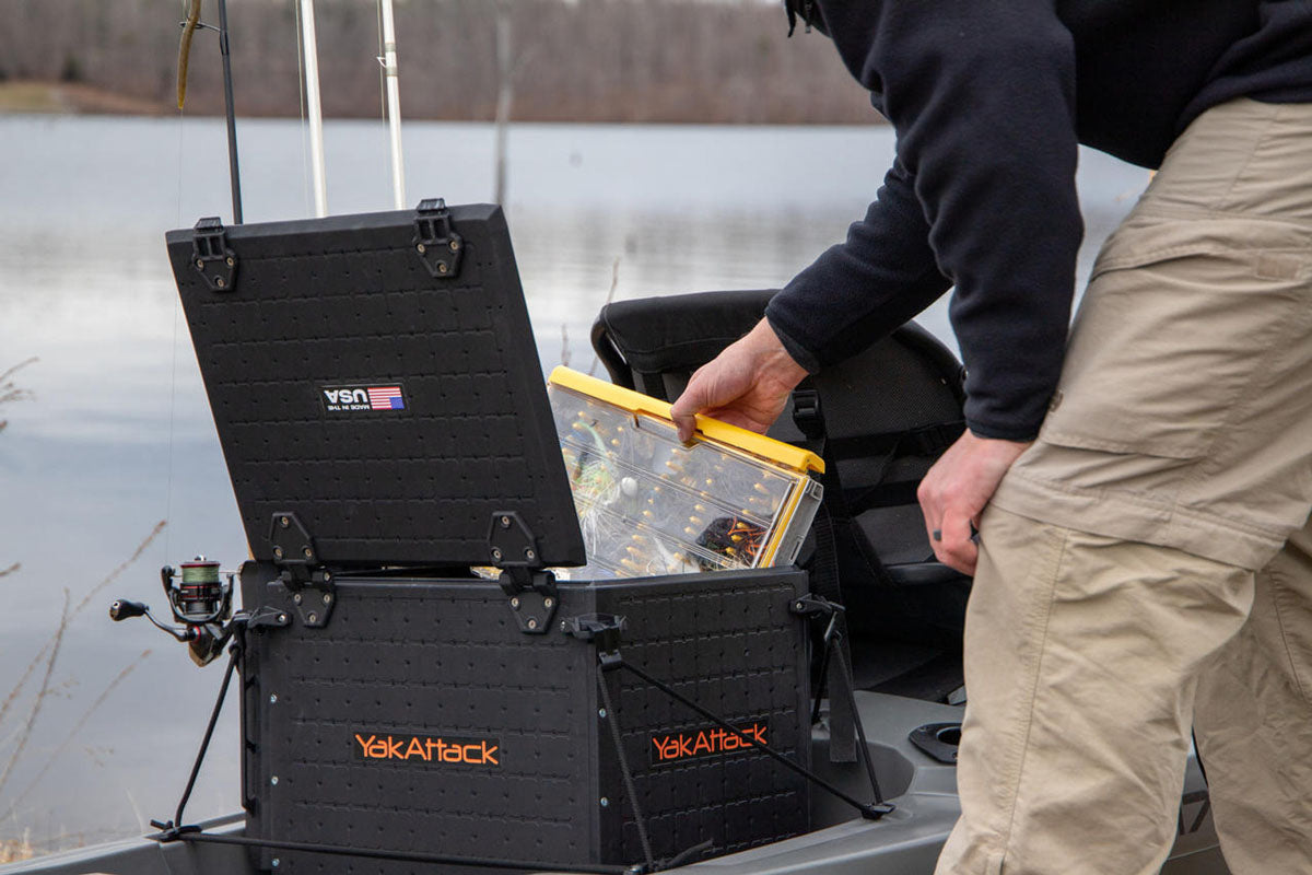BlackPak Pro Kayak Fishing Crate - 13 in. x 16 in.