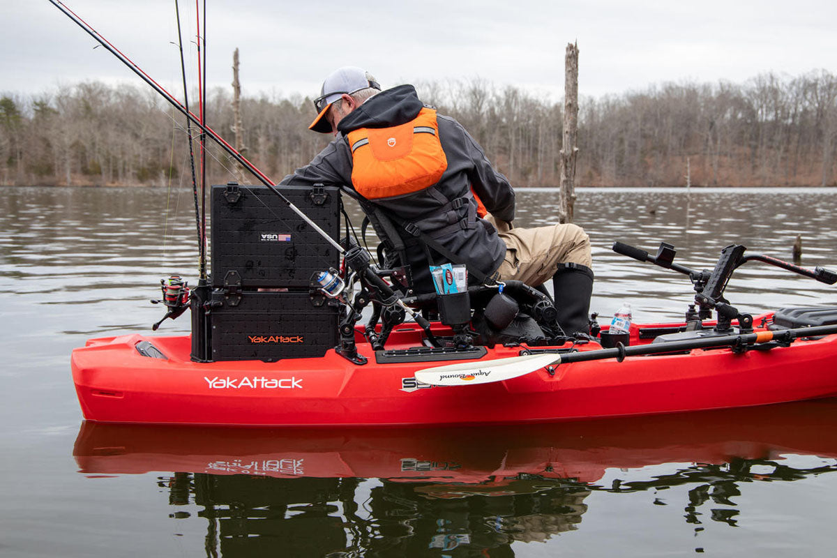 BlackPak Pro Kayak Fishing Crate - 13 in. x 16 in.