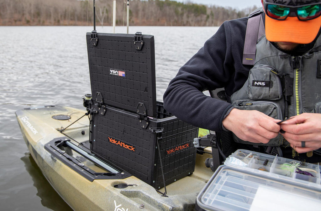 BlackPak Pro Kayak Fishing Crate - 13 in. x 16 in.