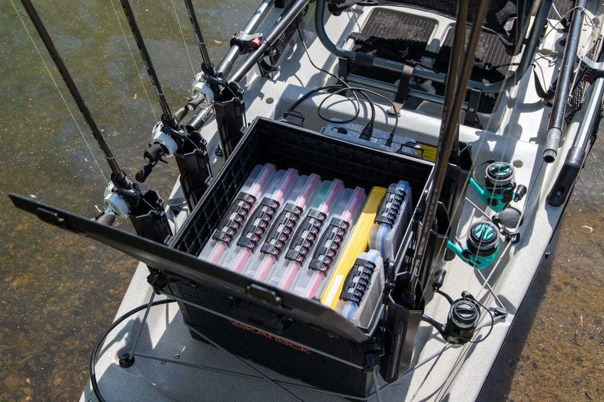 BlackPak Pro Kayak Fishing Crate - 16 in. x 16 in.