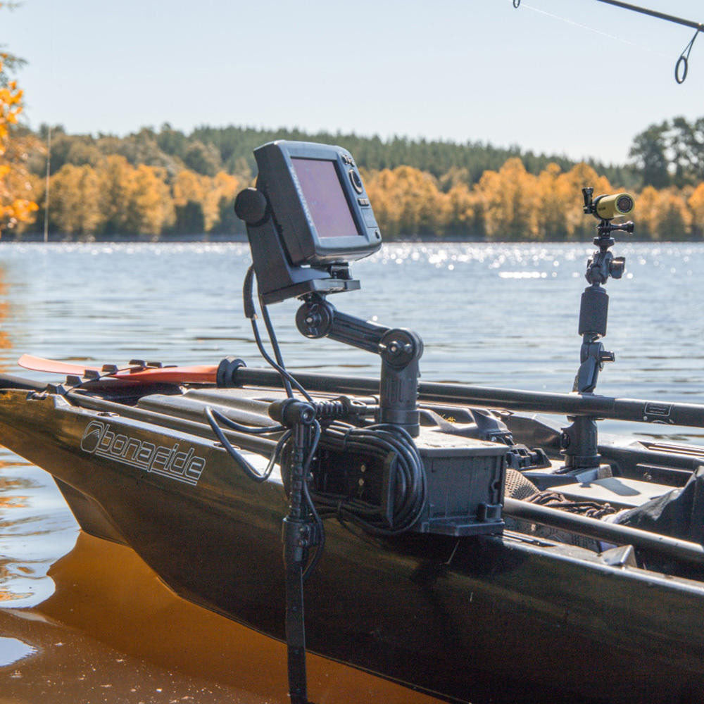 Fishfinder Mount with LockNLoad Mounting System - Rectangular Base