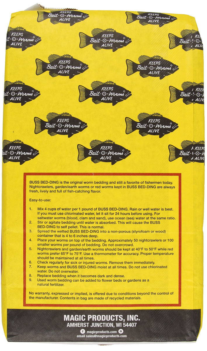 Buss Worm Bedding - 5 lb.