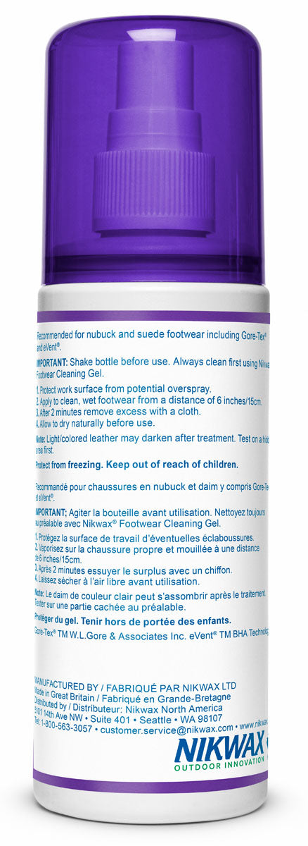 Nubuck and Suede Waterproofing - 125 ml